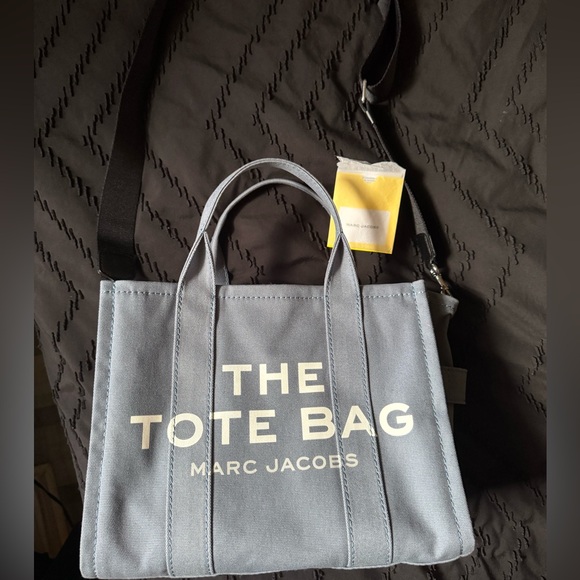 Marc Jacobs Women's The Medium Tote Bag, Blue Shadow - Picture 4 of 14